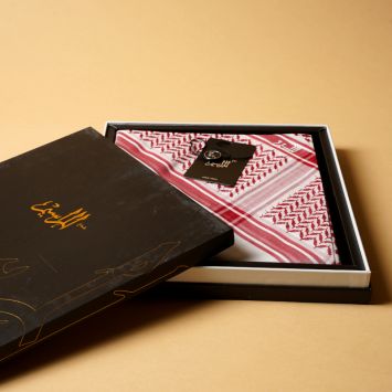 شماغ المراسيم كلاسيك - رجال - أحمر