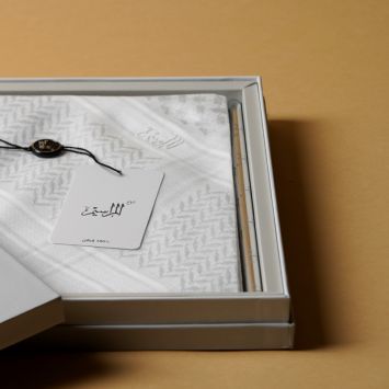 شماغ المراسيم - أطفال - أبيض